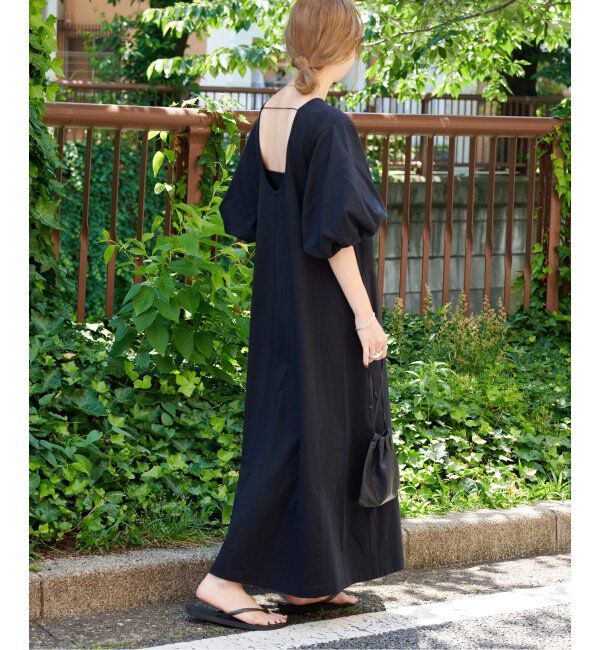 OUTDOOR PRODUCTS Usual Things「バルーンスリーブサマードレス」|ワンピース|