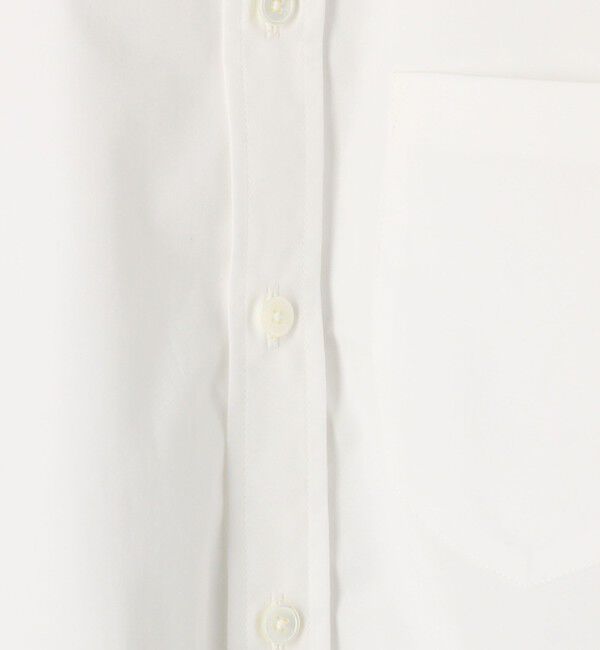 CABaN「コットンタイプライター クロップドシャツ」|シャツ・ブラウス|