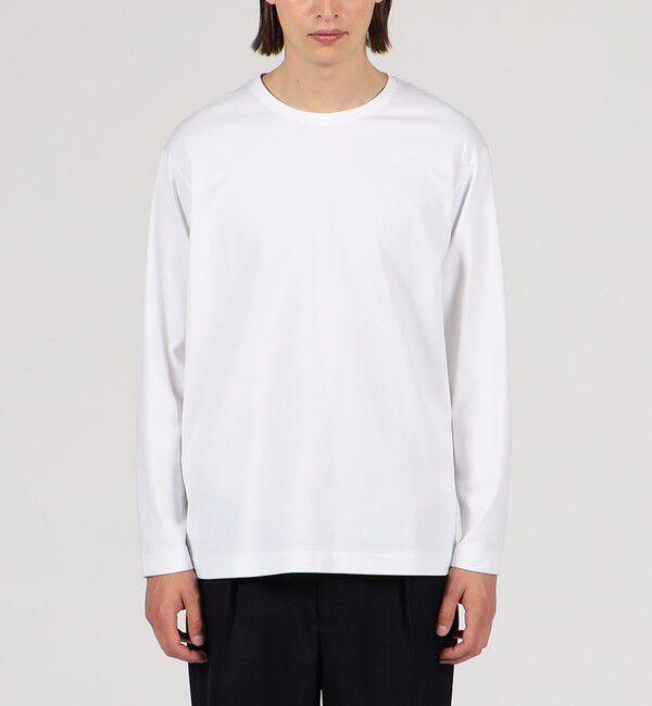 TOMORROWLAND MENS「スビンコットン クルーネックプルオーバー」|Tシャツ・カットソー|