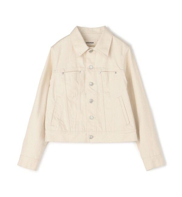 MACPHEE「インディゴガードデニム ジャケット」|デニムジャケット|41 ライトベージュ