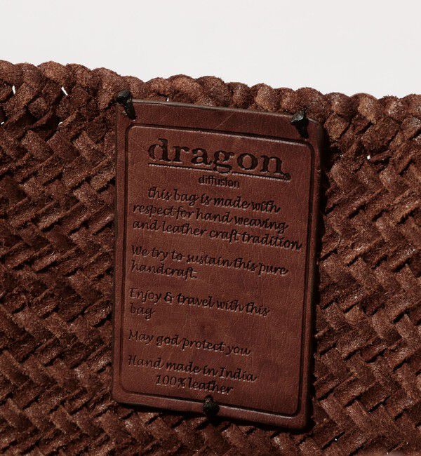 TOMORROWLAND GOODS「dragon DIFFUSION SOPHIE LARGE レザーメッシュ トートバッグ」|トートバッグ|