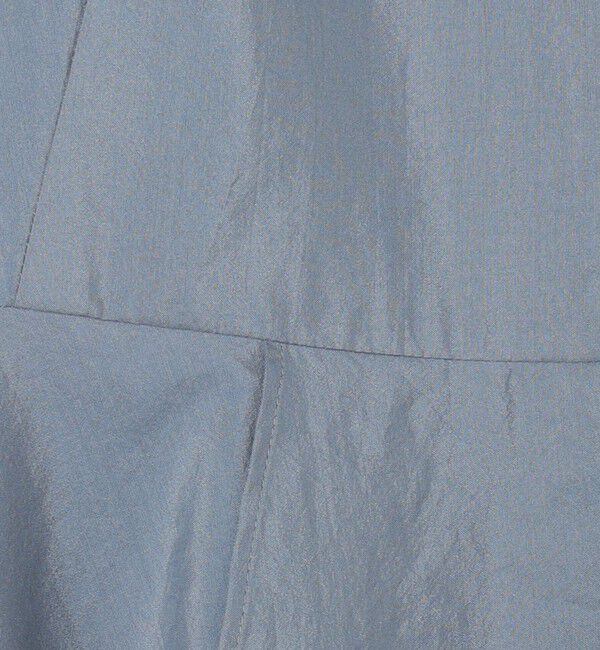 DES PRES「コットンシルクタイプライター アシンメトリーペプラムブラウス」|シャツ・ブラウス|