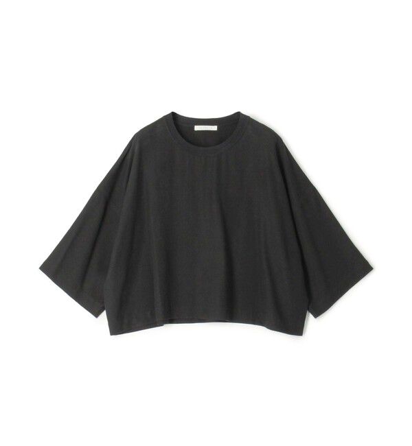 GALERIE VIE「シルクサンドウォッシュ ワイドプルオーバー」|シャツ・ブラウス|17 チャコールグレー