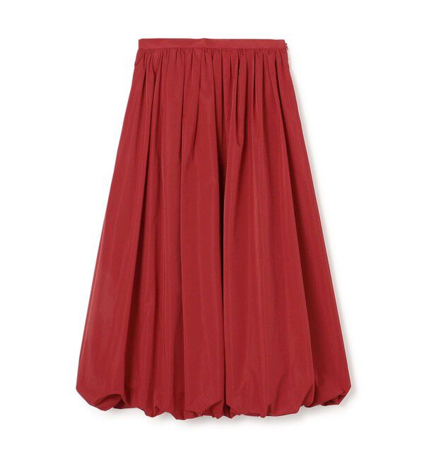 TOMORROWLAND collection「ポリステルシルクタフタ バルーンスカート」|スカート|35 レッド