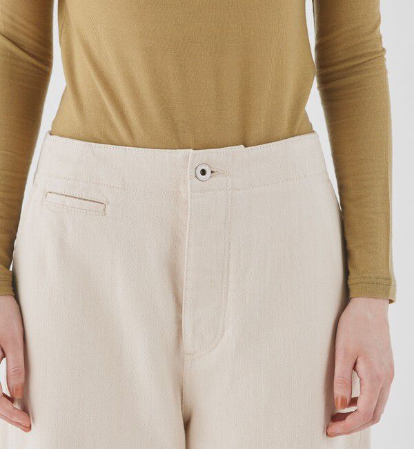 GALERIE VIE「シーアイランドカラーデニム コクーンパンツ」|デニム|