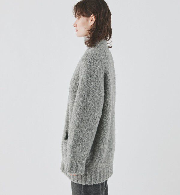 GALERIE VIE「ブリティッシュファー Vネックカーディガン」|カーディガン|