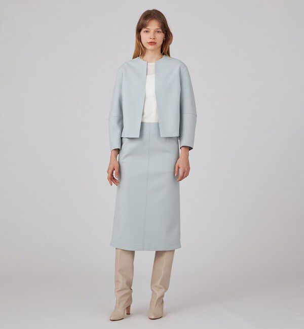 Ballsey「ニードルジャージー タイトスカート」|タイト|