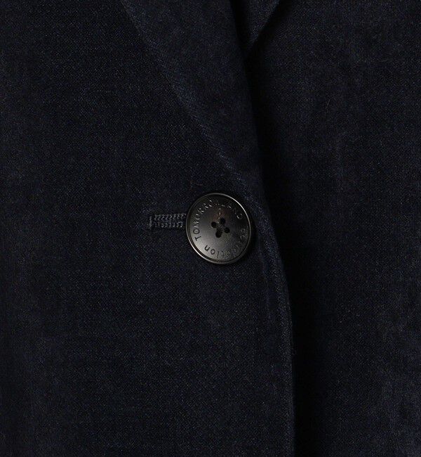 TOMORROWLAND collection「ベッチンシャンブレー ノッチドカラージャケット」|テーラードジャケット|