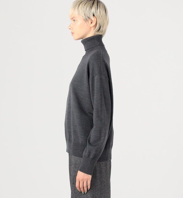 GALERIE VIE「ウーステッドウール タートルネックプルオーバー」|ニット・セーター|
