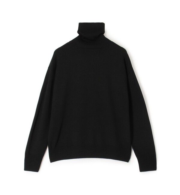 GALERIE VIE「ウーステッドウール タートルネックプルオーバー」|ニット・セーター|19 ブラック