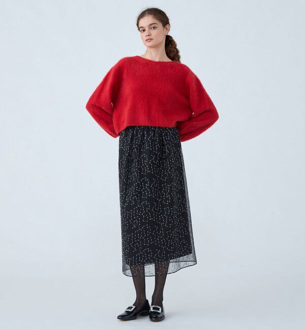 Ballsey「フォックスカシミヤ Vネックプルオーバー」|ニット・セーター|