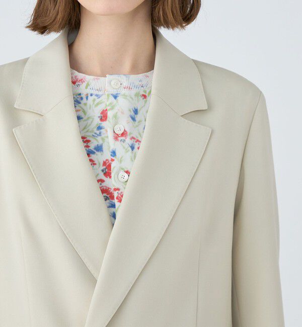 MACPHEE「ウールギャバジン ダブルブレストジャケット」|テーラードジャケット|