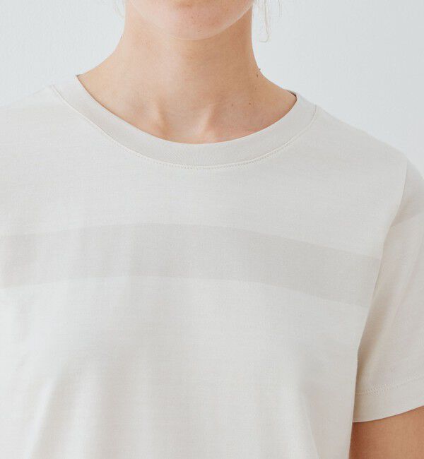 GALERIE VIE「ファインコットン クルーネックTシャツ」|Tシャツ・カットソー|