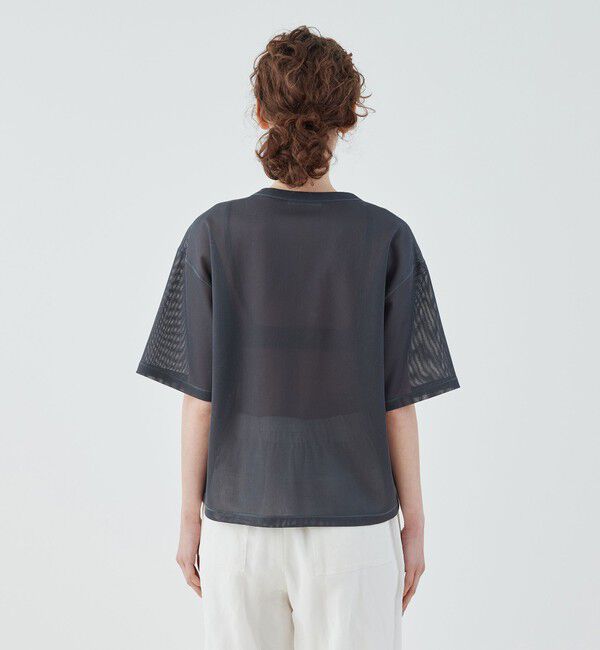 GALERIE VIE「コンパクトラッセル クルーネックプルオーバー」|Tシャツ・カットソー|