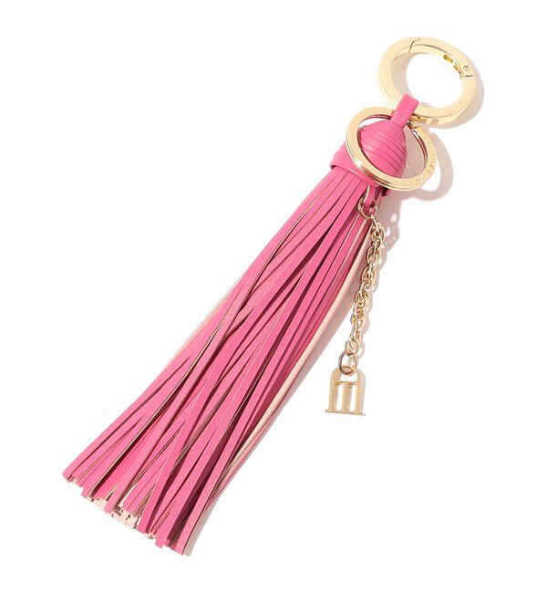 TOMORROWLAND GOODS「Atelier TOMORROWLAND TASSEL チャーム」|チャーム・キーホルダー|33 ピンク