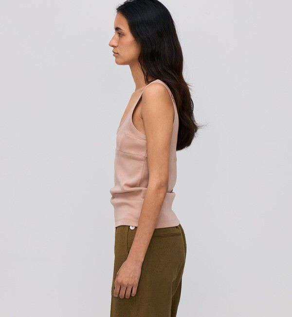 BACCA「スーピマコットン フライスタンクトップ」|タンクトップ|