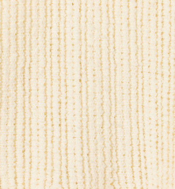 Ballsey「ブークレーミラノリブボーダー フレアカーディガン」|カーディガン|