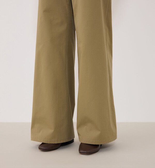 GALERIE VIE「モイストコットン セミワイドパンツ」|その他|