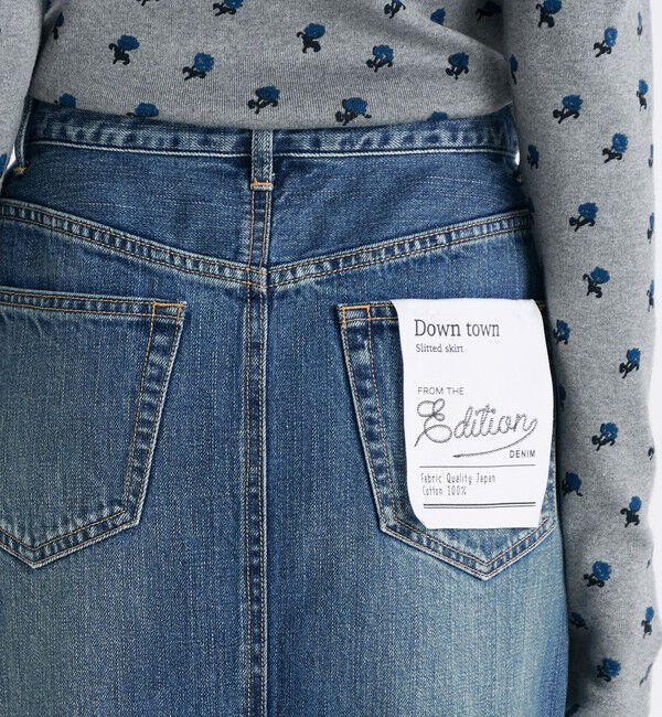 Edition「エッセンシャルデニム スカート」|スカート|