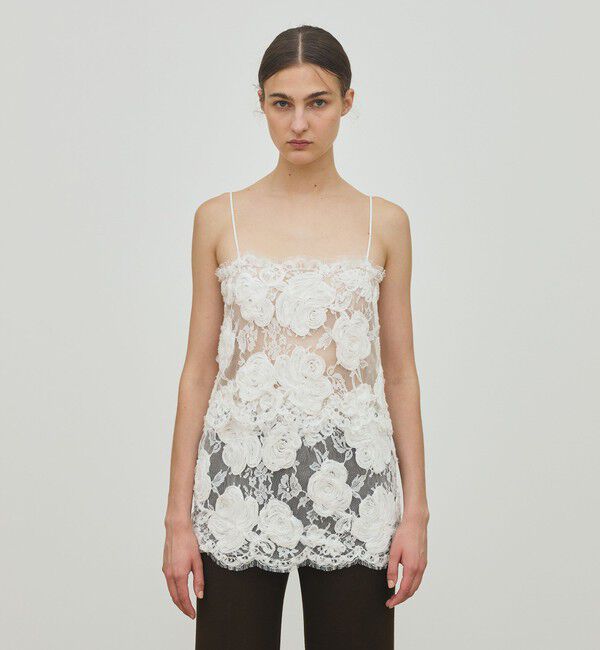 DES PRES「リバーレース キャミソール」|キャミソール|