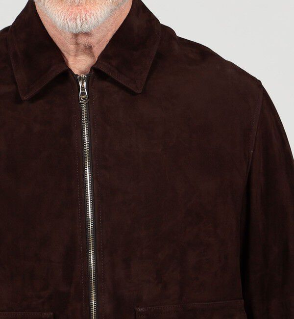 TOMORROWLAND MENS「【別注】EMMETI AKRON ラムレザー スエードブルゾン」|ブルゾン・スタジャン|