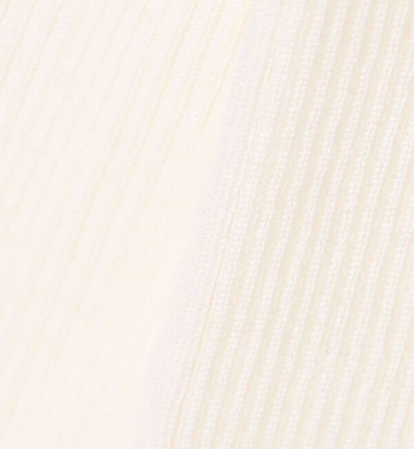 DES PRES「ウーステッドウールファインリブ ビルドネックカーディガン」|カーディガン|