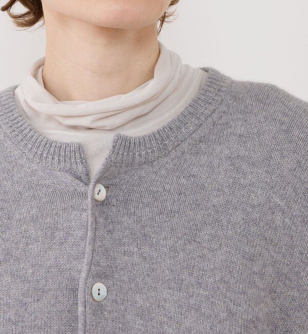 GALERIE VIE「モンゴルカシミヤ オーバルカーディガン」|カーディガン|