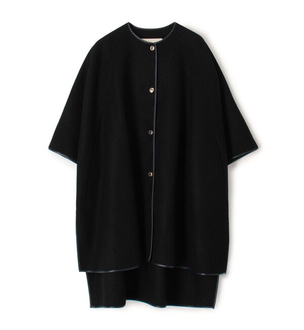 TOMORROWLAND BUYING WEAR「【別注】MACKINTOSH SANQUHAR EX ケープコート」|ノーカラーコート|18 ブラック系