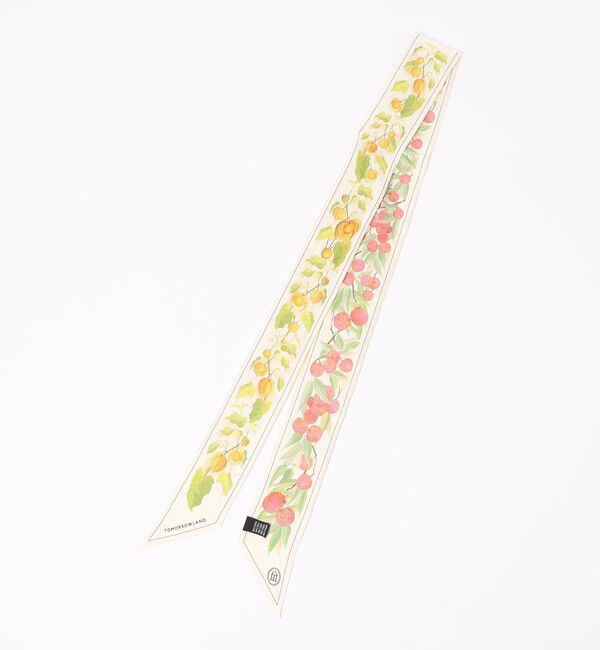 TOMORROWLAND GOODS「Atelier TOMORROWLAND AUTUMN FLOWER BANDEAU シルクスカーフ」|バンダナ・スカーフ|