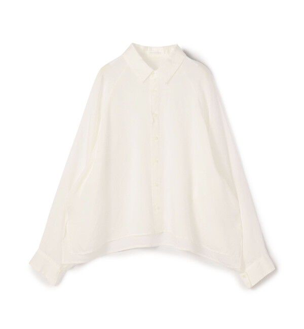 GALERIE VIE「セルロースシルクブロード ドルマンスリーブシャツ」|シャツ・ブラウス|11 ホワイト