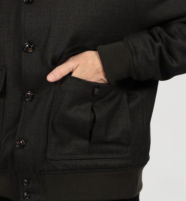 TOMORROWLAND MENS「【別注】VALSTAR   Valstarino ウール ドライビングブルゾン DORMEIUL」|ブルゾン・スタジャン|