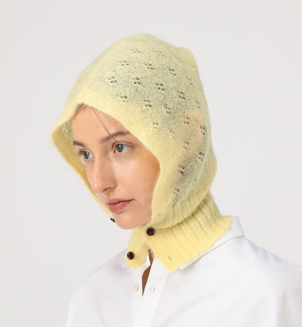 Edition「キッドモヘヤ バラクラバ」|ニット帽|