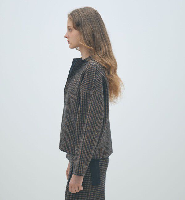 MACPHEE「ウールジャカード スキッパープルオーバー」|ニット・セーター|