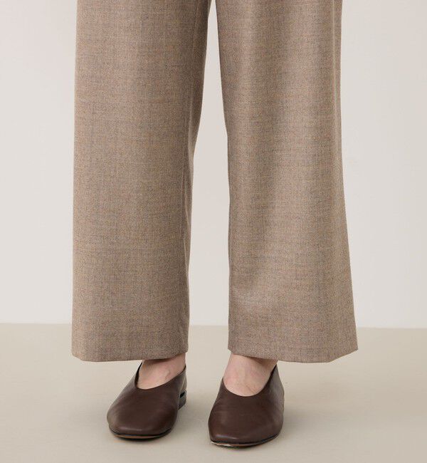 GALERIE VIE「ライトフラノストレッチ マリンパンツ」|その他|