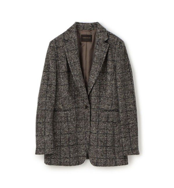 TOMORROWLAND collection「スライバーウィンドウ 1Bジャケット」|テーラードジャケット|48 ブラウン系