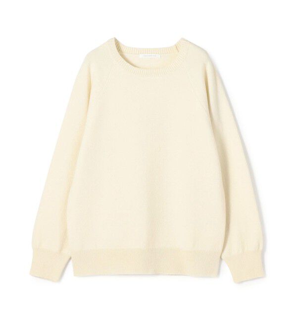 GALERIE VIE「スエットニット クルーネックプルオーバー」|ニット・セーター|11 ホワイト