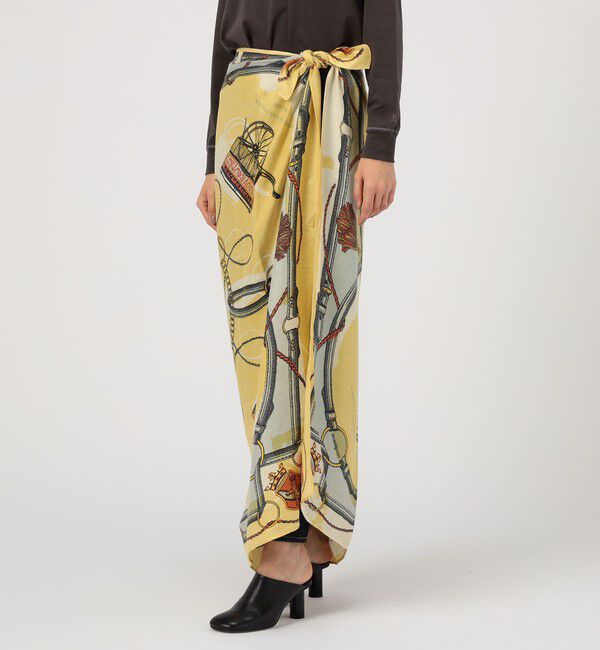 TOMORROWLAND GOODS「【別注】MANIPURI CART スカーフ」|バンダナ・スカーフ|