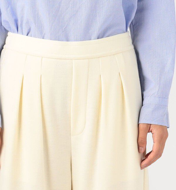 GALERIE VIE「ミルドスムース タックワイドパンツ」|その他|