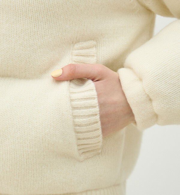 MACPHEE「パデッドニット ショートブルゾン」|ブルゾン・スタジャン|