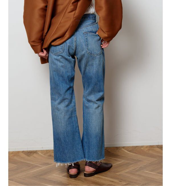  「《予約》ストレートデニム 5ポケットパンツ」|デニム|