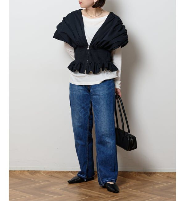  「《予約》ストレートデニム 5ポケットパンツ」|デニム|