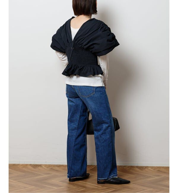  「《予約》ストレートデニム 5ポケットパンツ」|デニム|