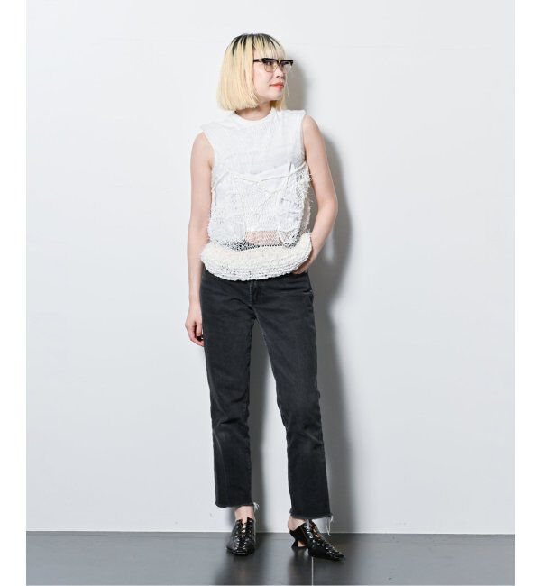  「[THE MOOD]アメリカンスリーブTEE」|Tシャツ・カットソー|