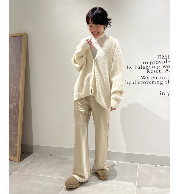 EMILYWEEK「サテンパンツ」|スラックス|