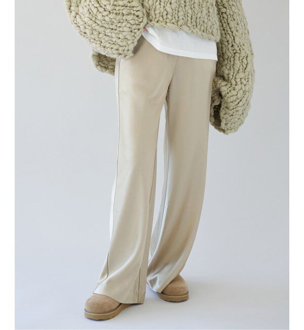 EMILYWEEK「サテンパンツ」|スラックス|