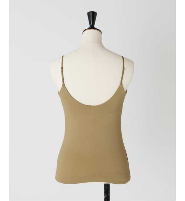 EMILYWEEK「【RESET】オーガニックコットン混 ブラキャミソール（ベージュ、ボルドー）」|インナー|