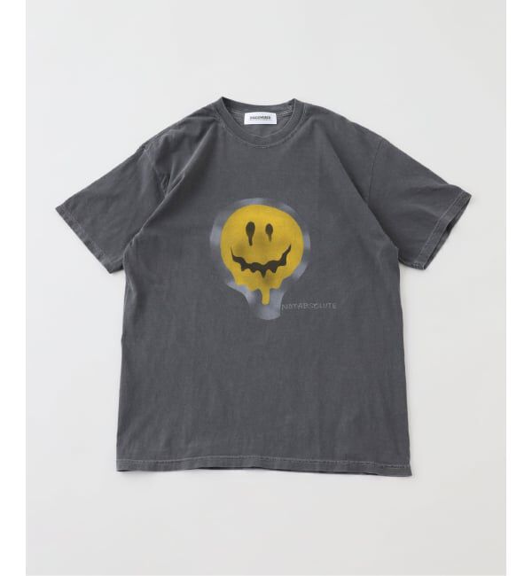 JOINT WORKS「DISCOVERED / ディスカバードSMILE S/S TEE」|Tシャツ・カットソー|ブラック
