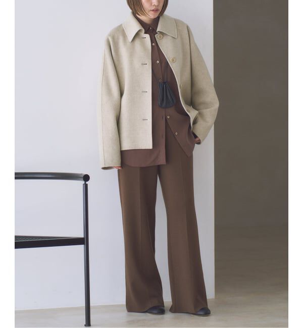 Plage「Center Crease Knit パンツ」|その他|