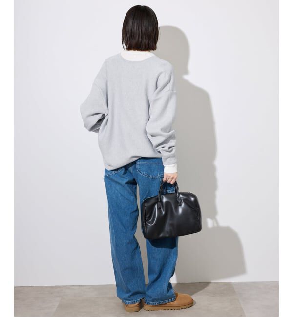 SLOBE IENA「スムースオーバーVネックニット」|ニット・セーター|