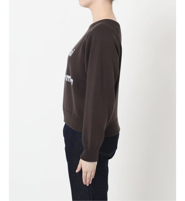 SLOBE IENA「スムースオーバーロゴニット」|ニット・セーター|